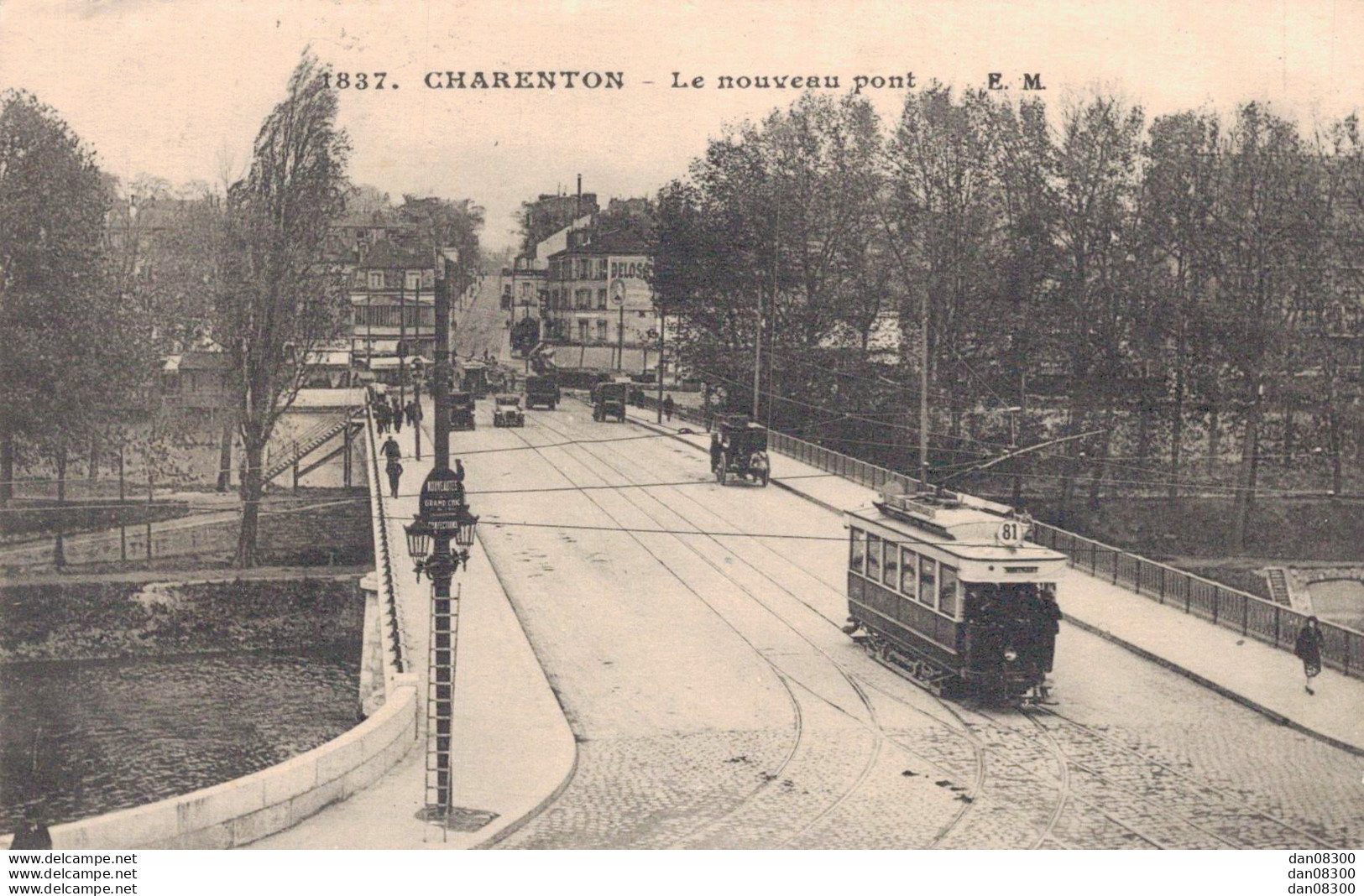 94 CHARENTON LE NOUVEAU PONT TRAMWAY - Charenton Le Pont