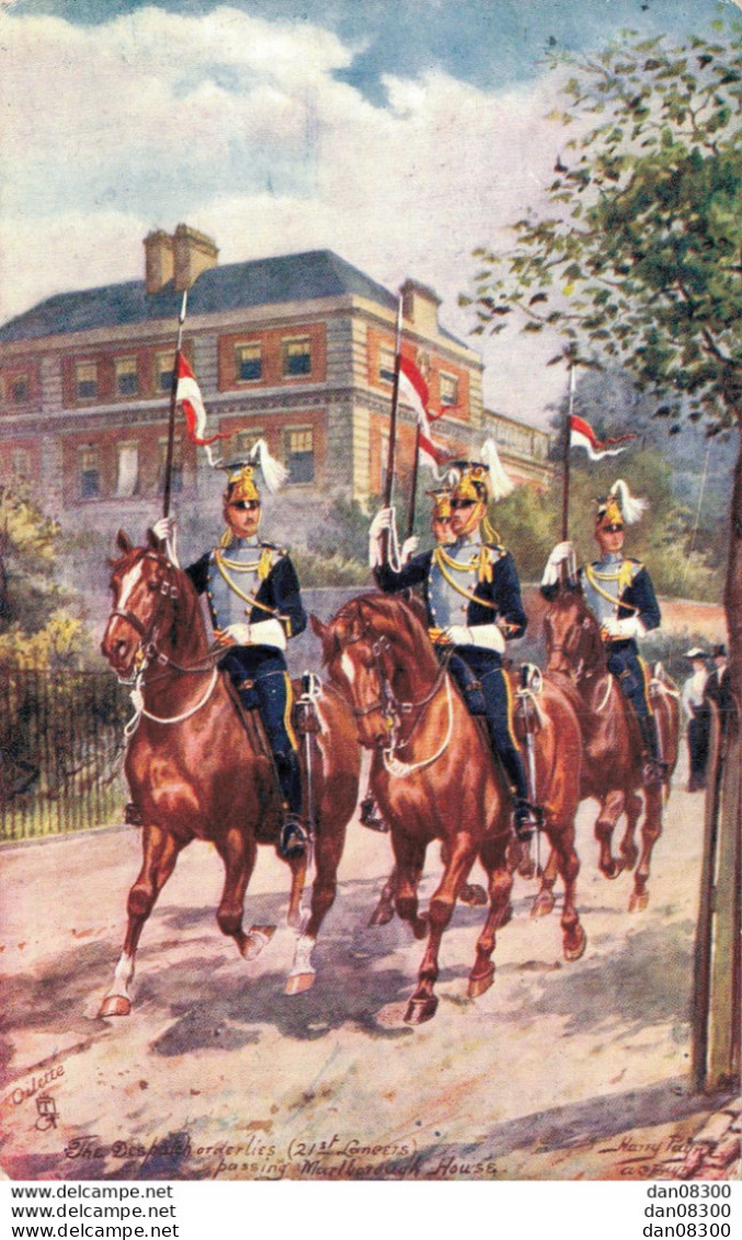 LANCERS REGIMENT DE CAVALERIE ILLUSTRATION OILETTE RAPHAEL TUCK - Tuck, Raphael