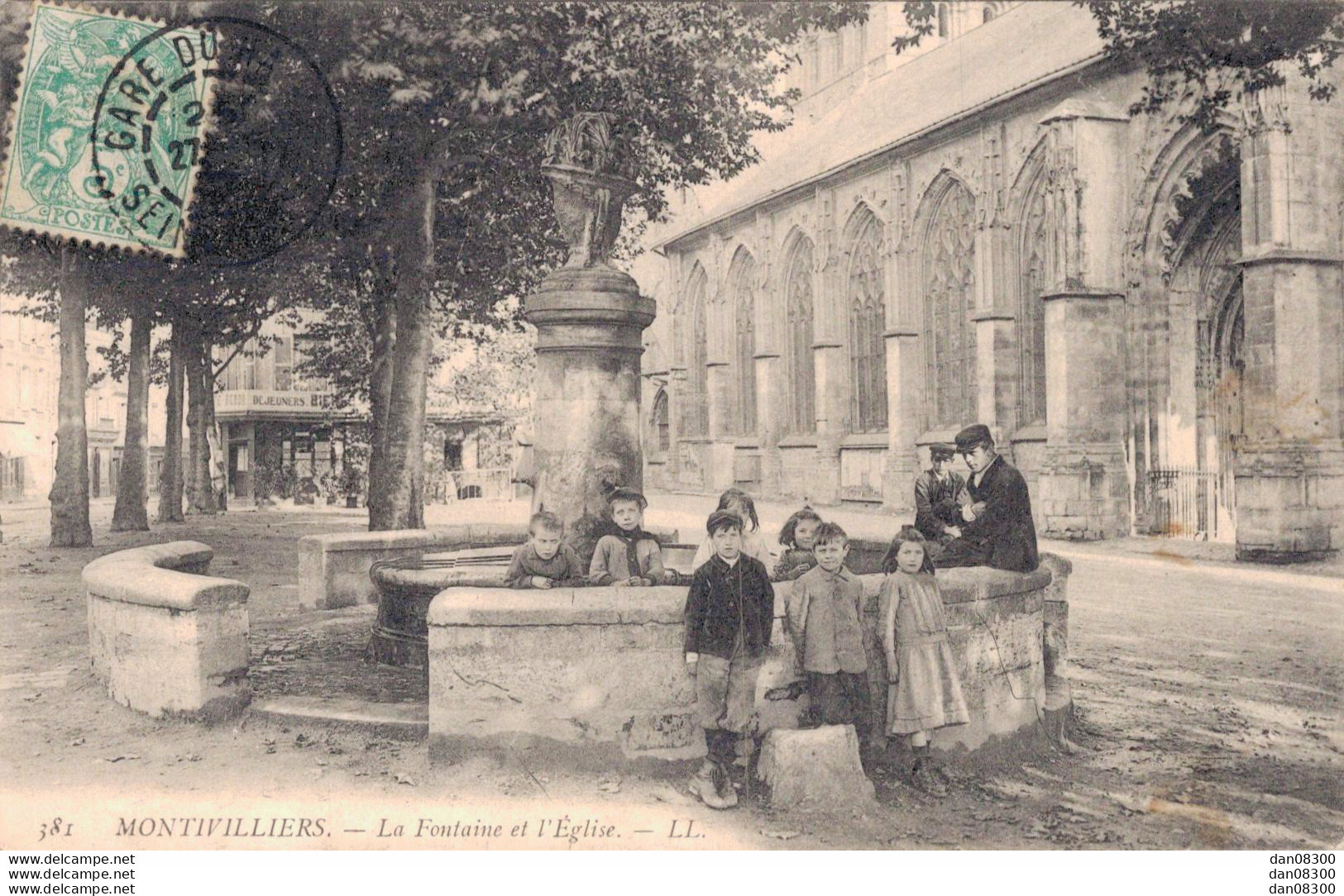 76 MONTVILLIERS LA FONTAINE ET L'EGLISE - Montivilliers