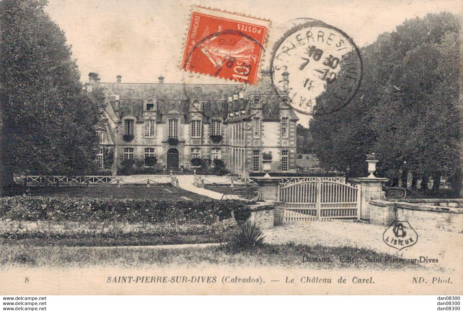 14 SAINT PIERRE SUR DIVES LE CHATEAU DE CAREL - Otros & Sin Clasificación