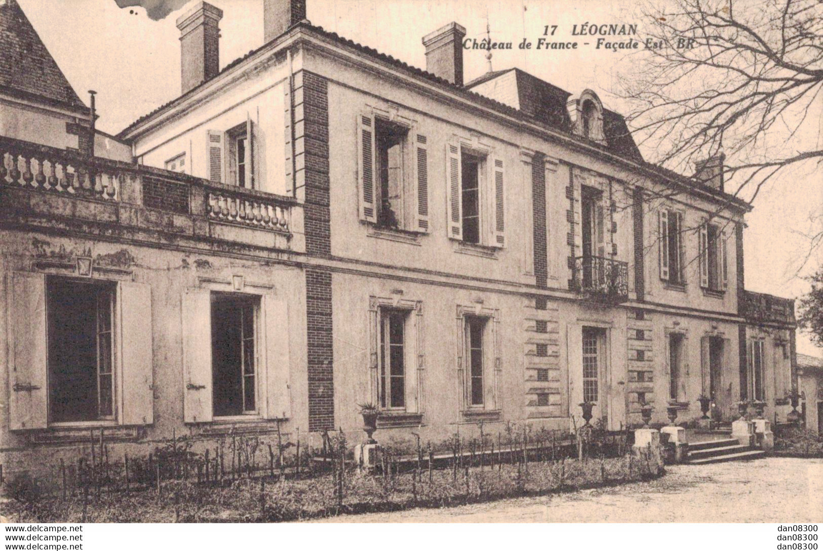 33 LEOGNAN CHATEAU DE FRANCE FACADE EST - Other & Unclassified