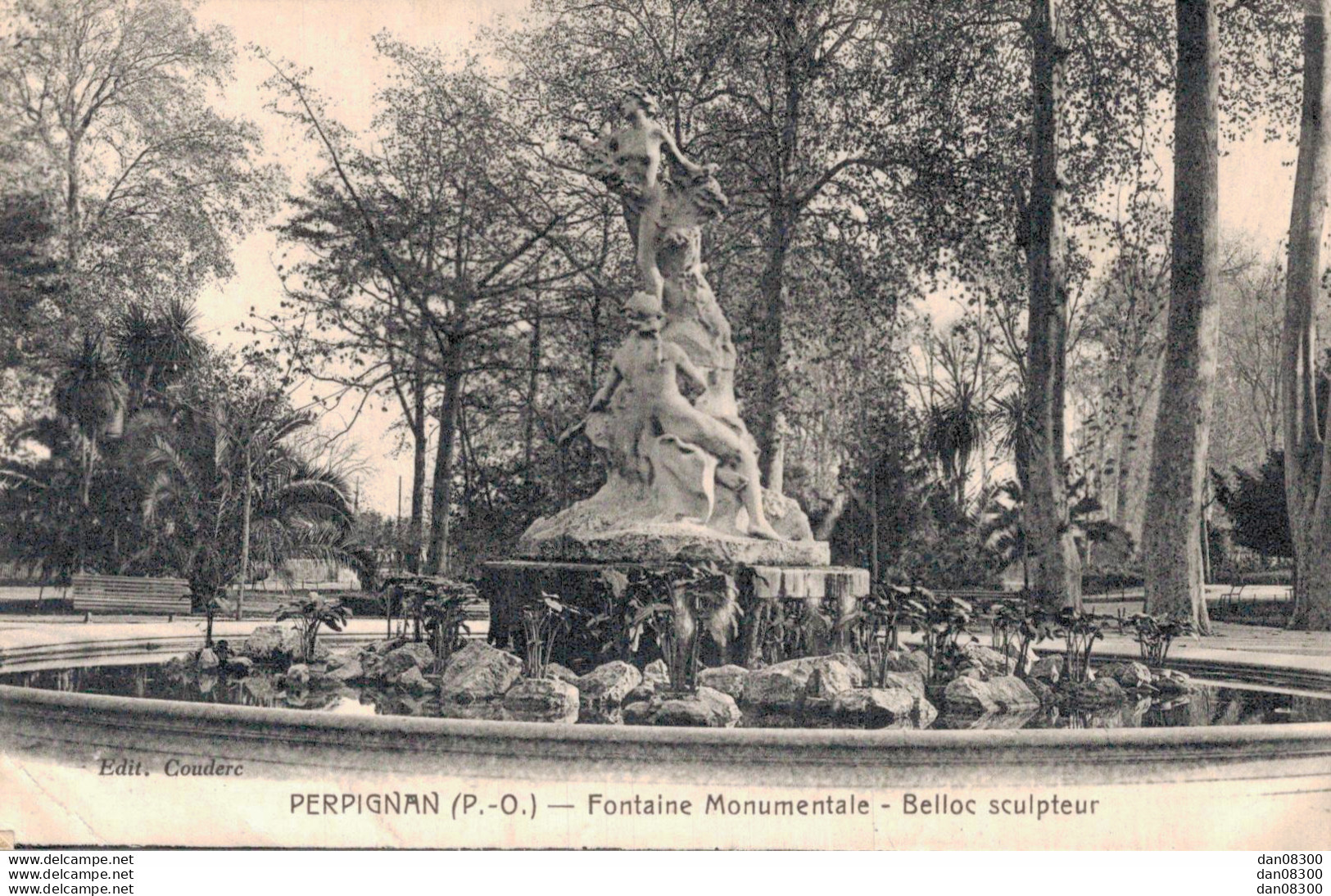 66 PERPIGNAN FONTAINE MONUMENTALE - Perpignan