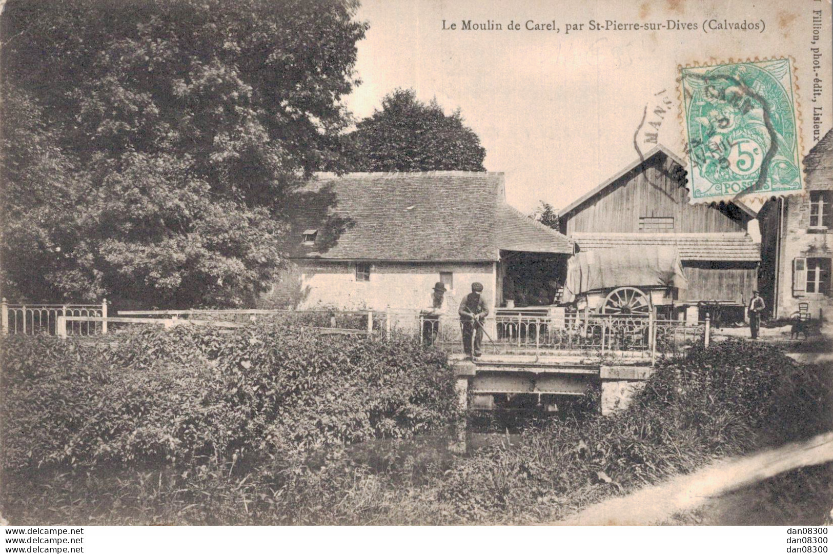 14 LE MOULIN DE CAREL PAR SAINT PIERRE SUR DIVES - Otros & Sin Clasificación