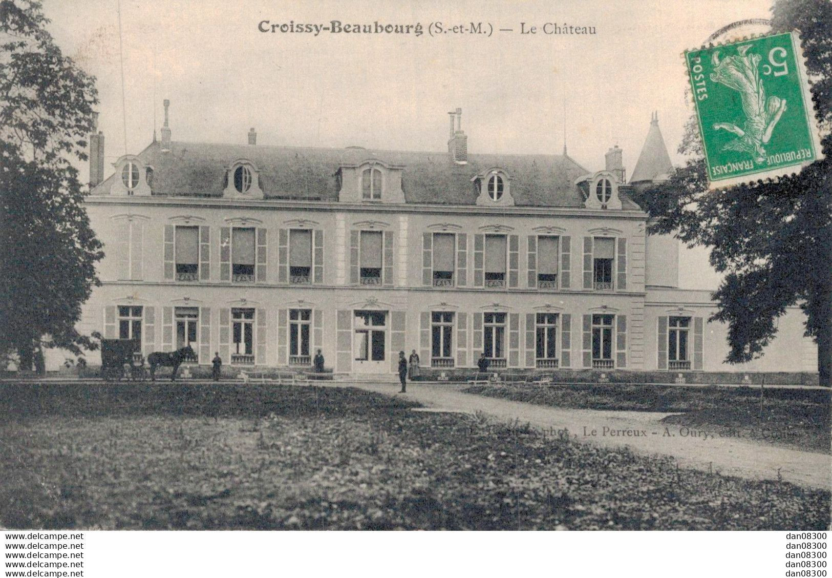 77 CROISSY BEAUBOURG LE CHATEAU - Other & Unclassified