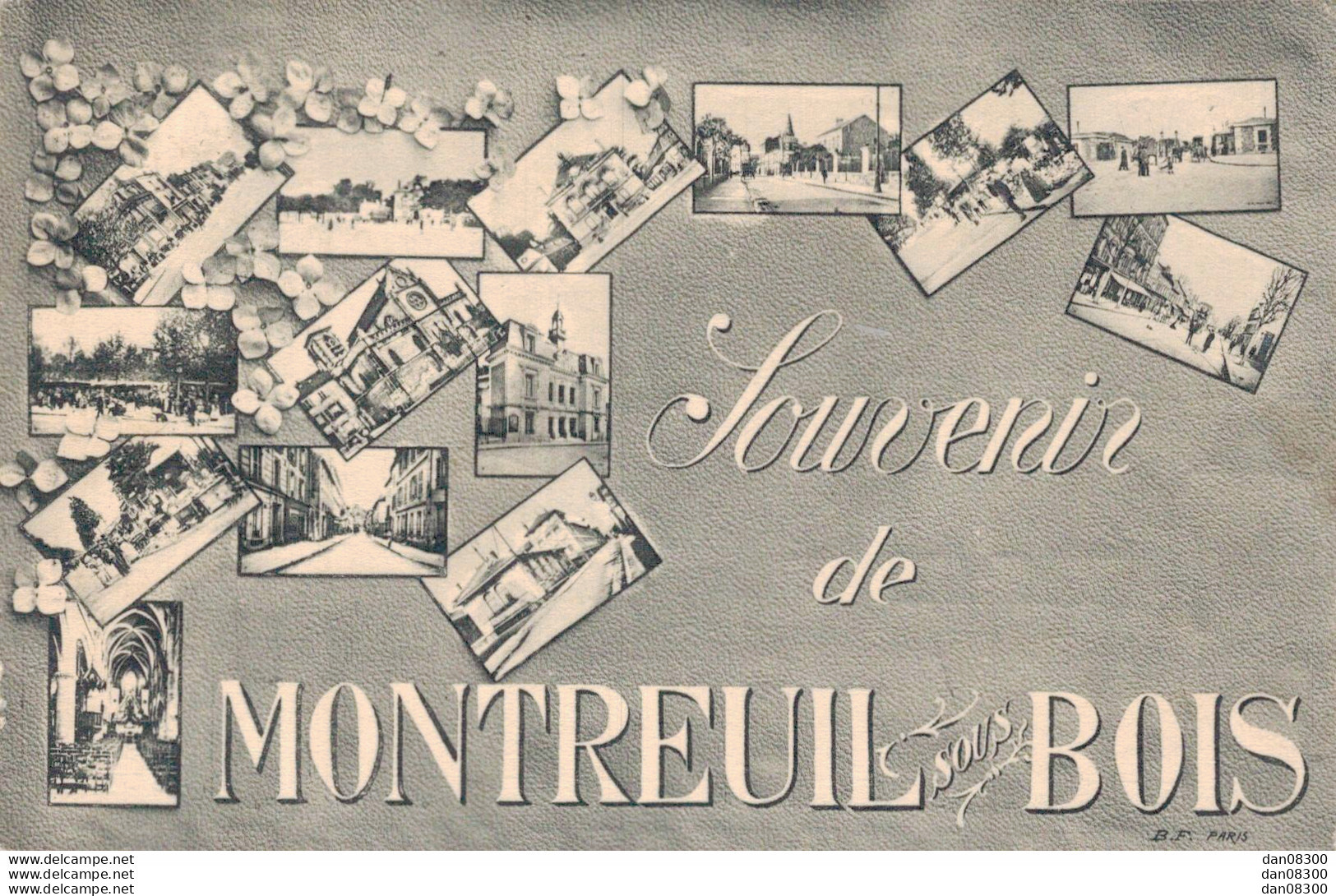 93 SOUVENIR DE MONTREUIL SOUS BOIS VUES MULTIPLES - Montreuil