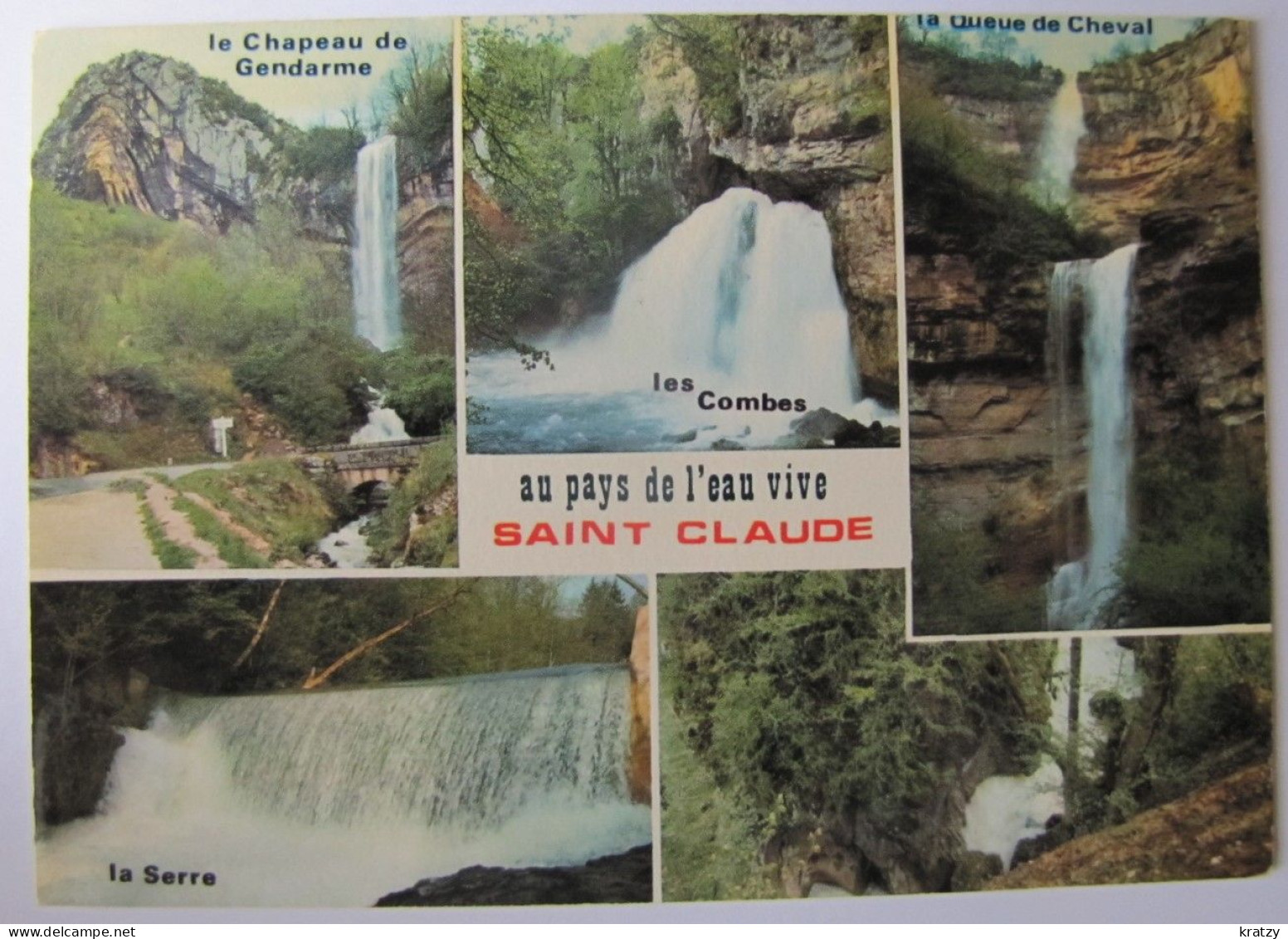 FRANCE - JURA - SAINT-CLAUDE - Ses Cascades - Saint Claude