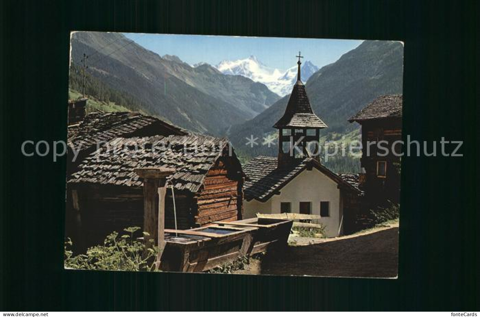 12434128 Anniviers Val D Anniviers Grimentz VS Kapelle Sankt Jean Rothorn Besso  - Other & Unclassified