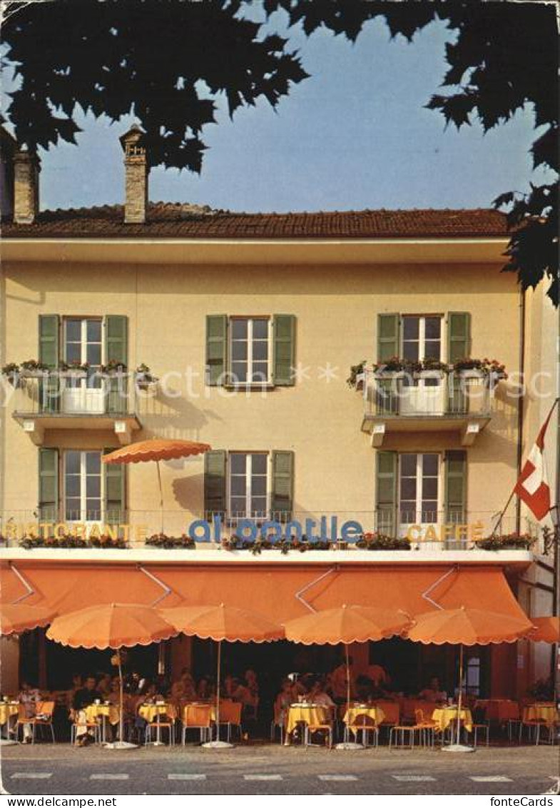 12433828 Ascona TI Al Pontile Ristorante Caffe Ascona - Andere & Zonder Classificatie