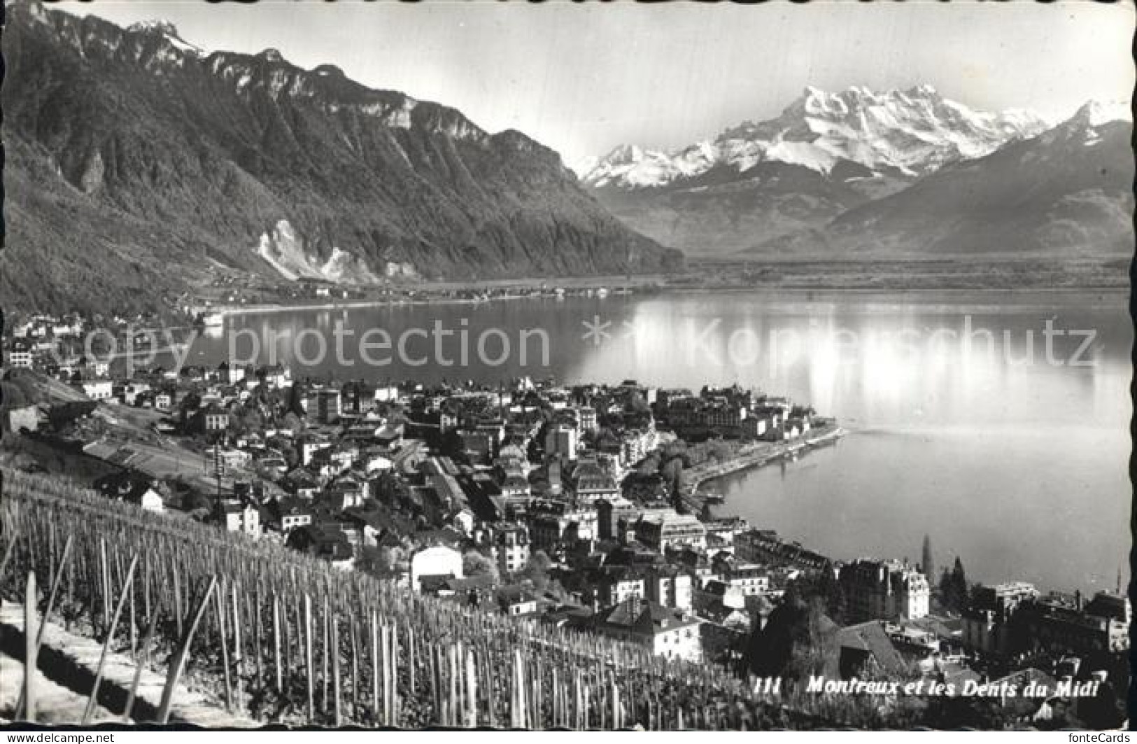 12433382 Montreux VD Dents Du Midi Montreux - Other & Unclassified