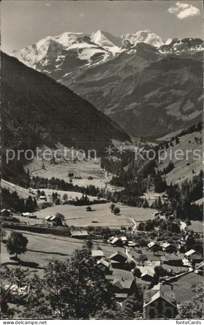 12432971 Kiental Panorama Mit Bluemlisalp Alpenpanorama Kiental - Other & Unclassified