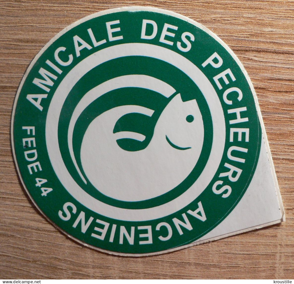 AUTOCOLLANT AMICALE DES PECHEURS ANCENIENS - Stickers