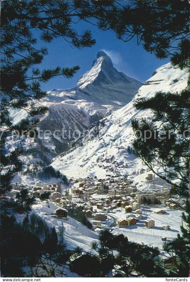 12431700 Zermatt VS Matterhorn Winter  - Other & Unclassified