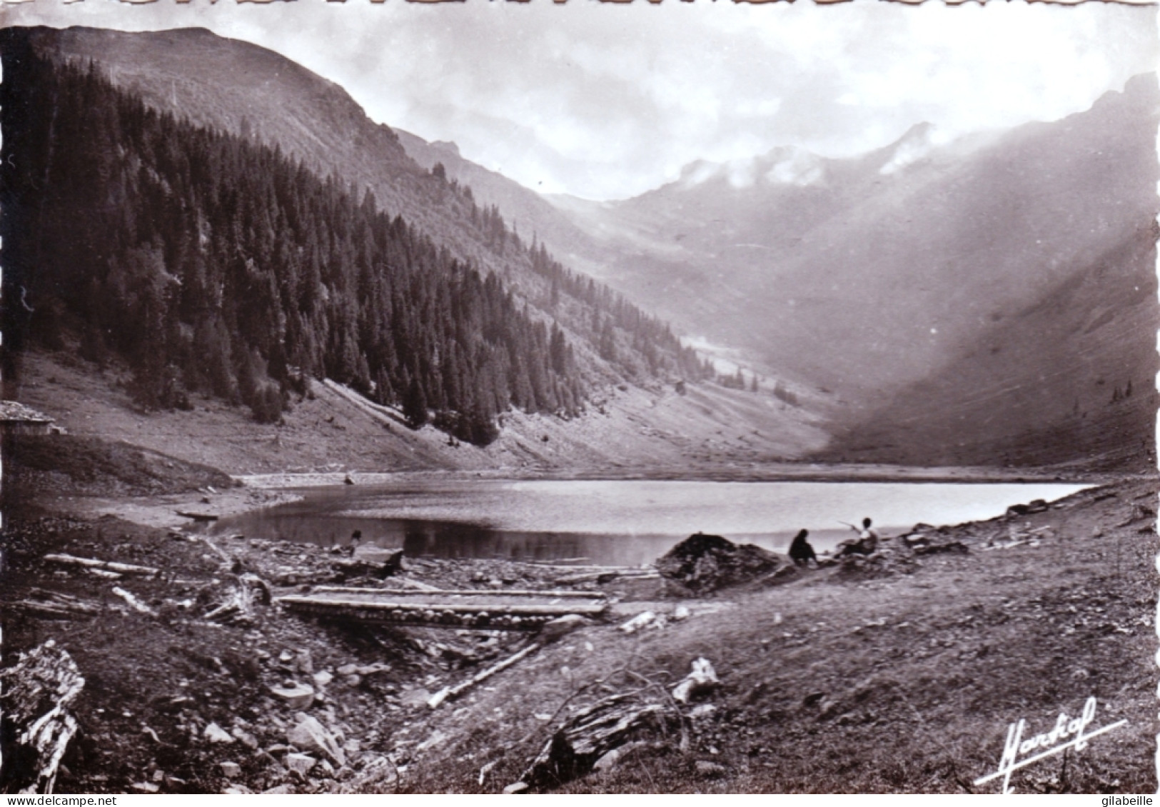 74 - Haute Savoie - SIXT FER A CHEVAL -  Le Lac De Gers - Vue En Direction De Pointe Pelouse - Sixt-Fer-à-Cheval