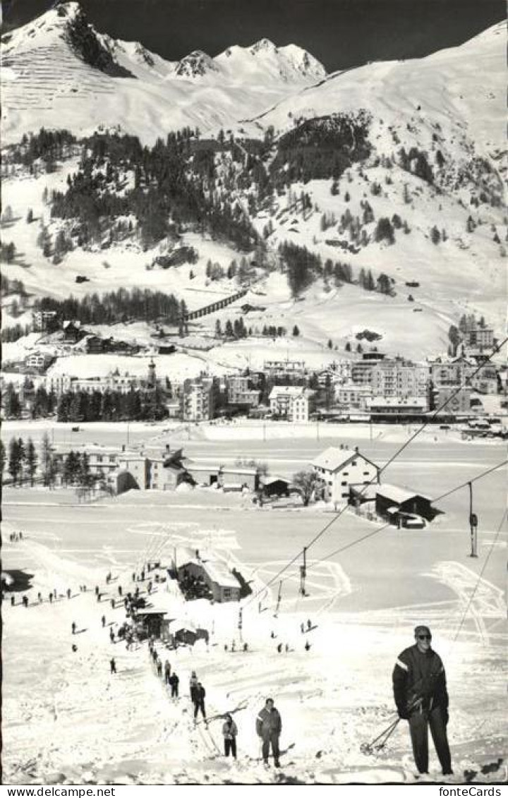 12430911 Davos Dorf GR Winter  Buenda Lift Parsenn Schiahorn Davos - Autres & Non Classés