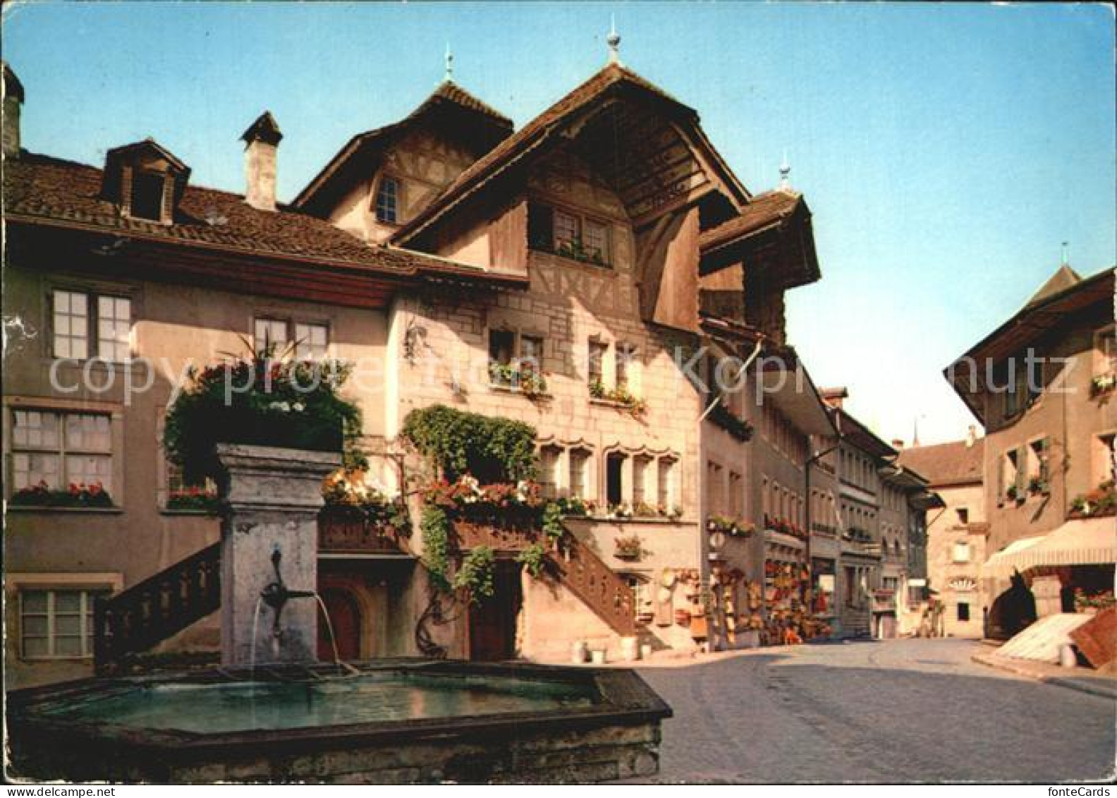 12429768 Morat Murten Ruebenloch Brunnen Murten - Other & Unclassified