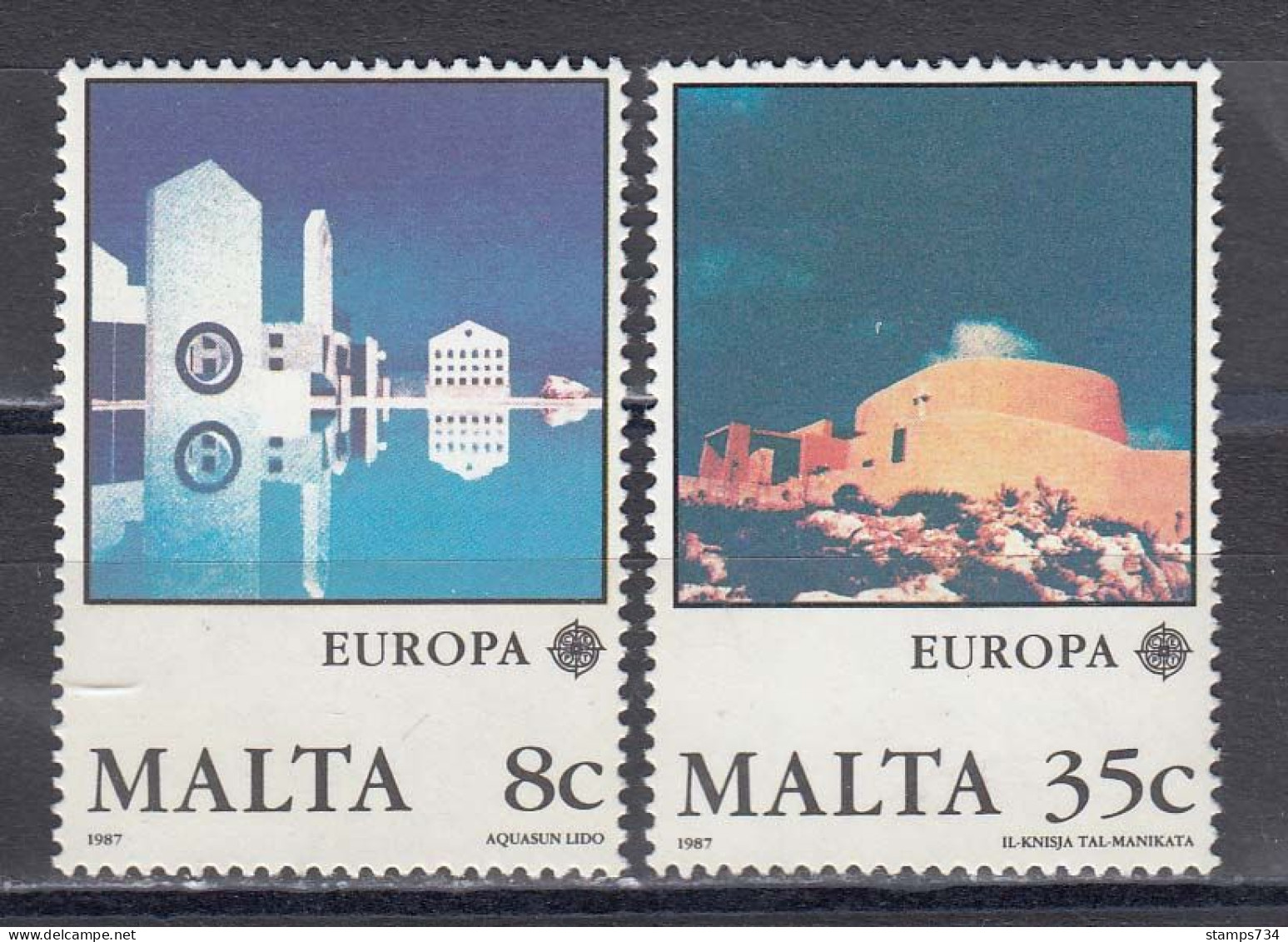 Malta 1987 - EUROPA, Mi-Nr. 766/67, MNH** - Malte