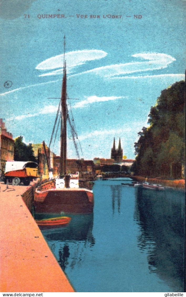 29 - Finistere - QUIMPER - Vue Sur L'Odet - Quimper