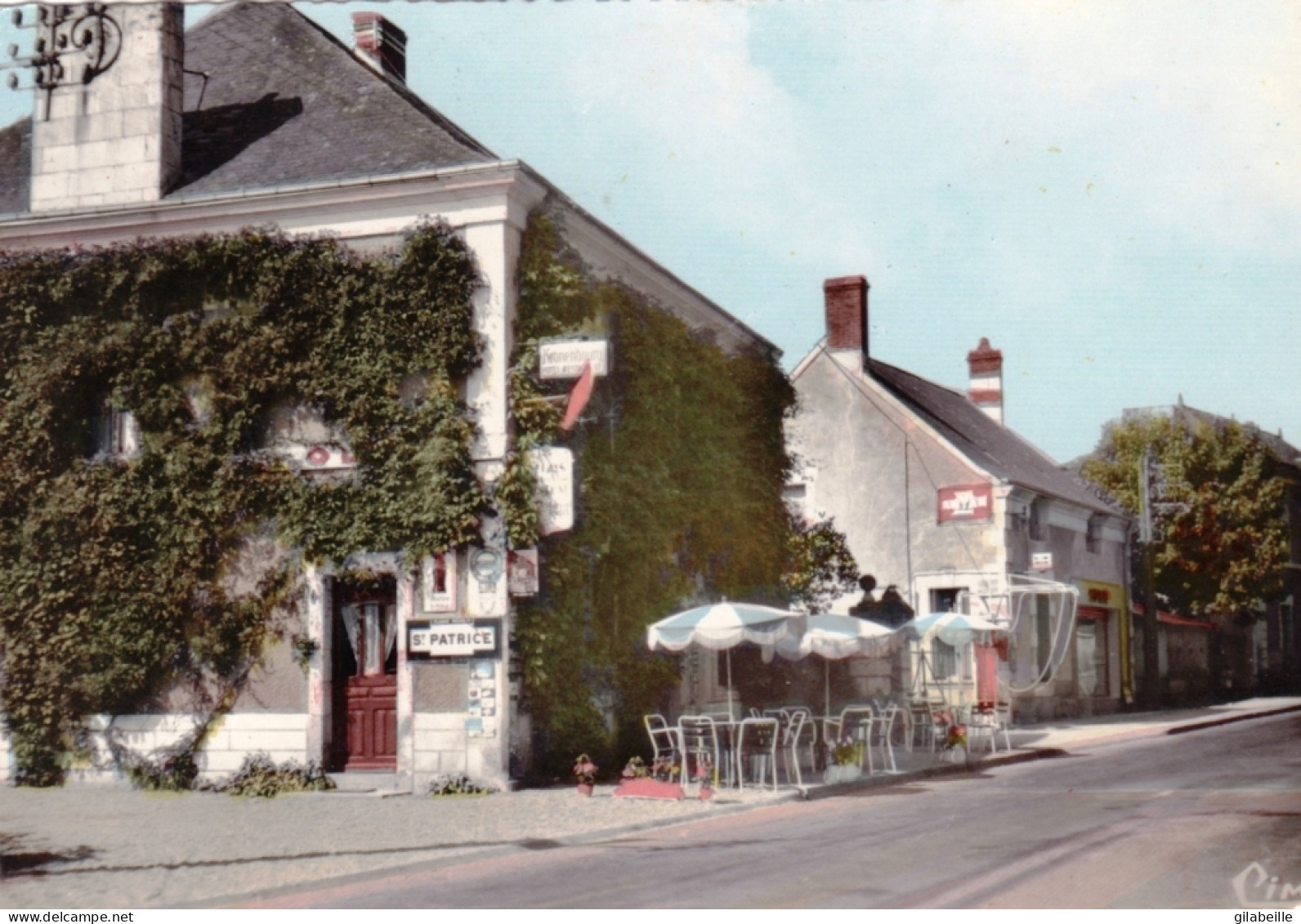 37 - Indre Et Loire - SAINT PATRICE - Café - Tabac - Hotel - Restaurant " Le Relais Du Chateau " - Autres & Non Classés