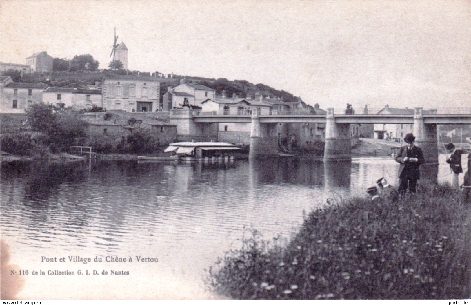 44 - Loire Atlantique - Pont Et Village Du Chene A VERTOU  - Andere & Zonder Classificatie