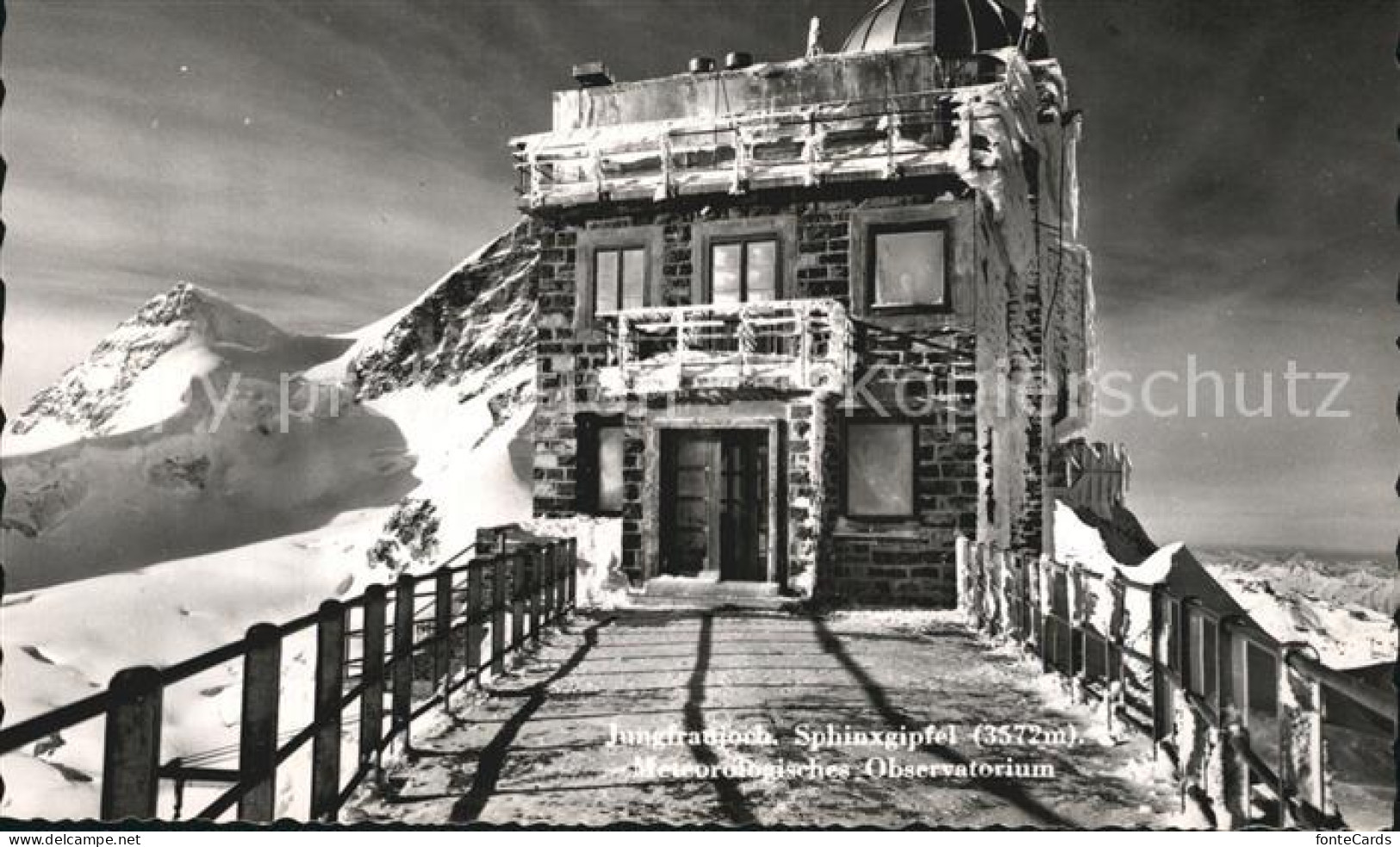 12424913 Jungfraujoch Sphinxgipfel Meteorologisches Oberservatorium Jungfraujoch - Autres & Non Classés