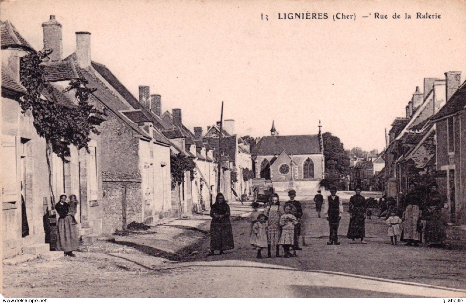 18 - Cher - LIGNIERES - Rue De La Ralerie - Autres & Non Classés