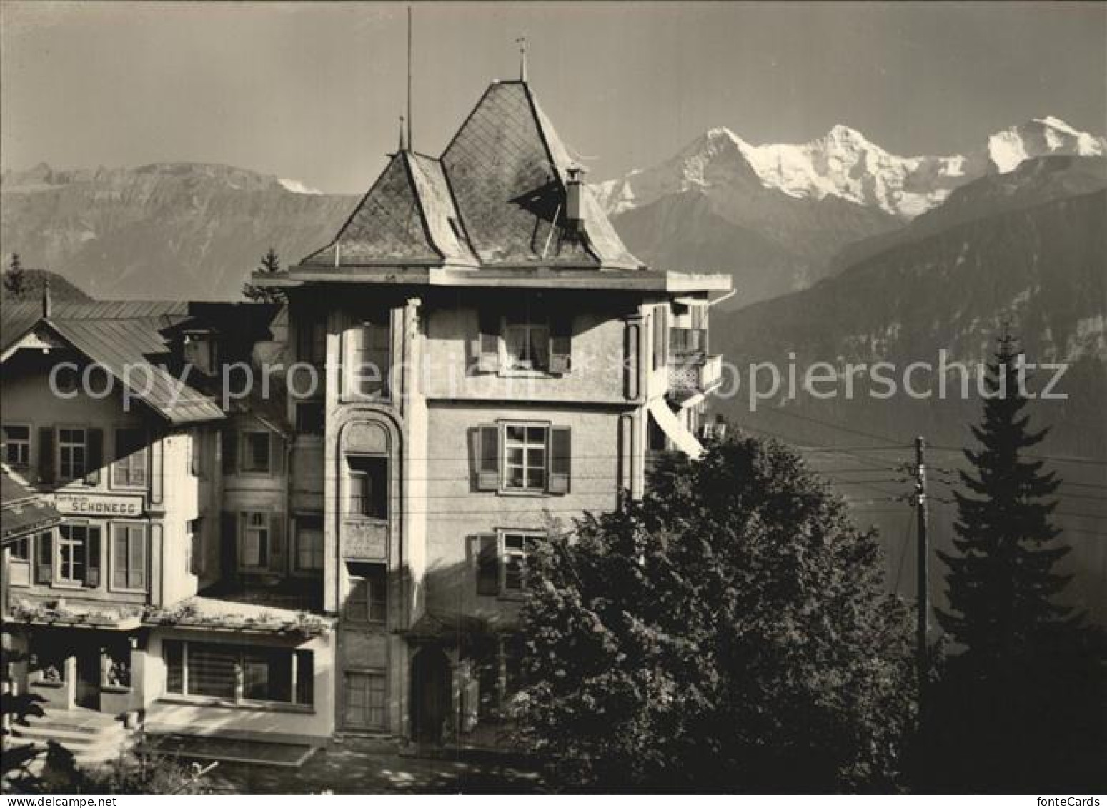 12424280 Beatenberg Kurheim Schoenegg Alpenblick Beatenberg - Autres & Non Classés