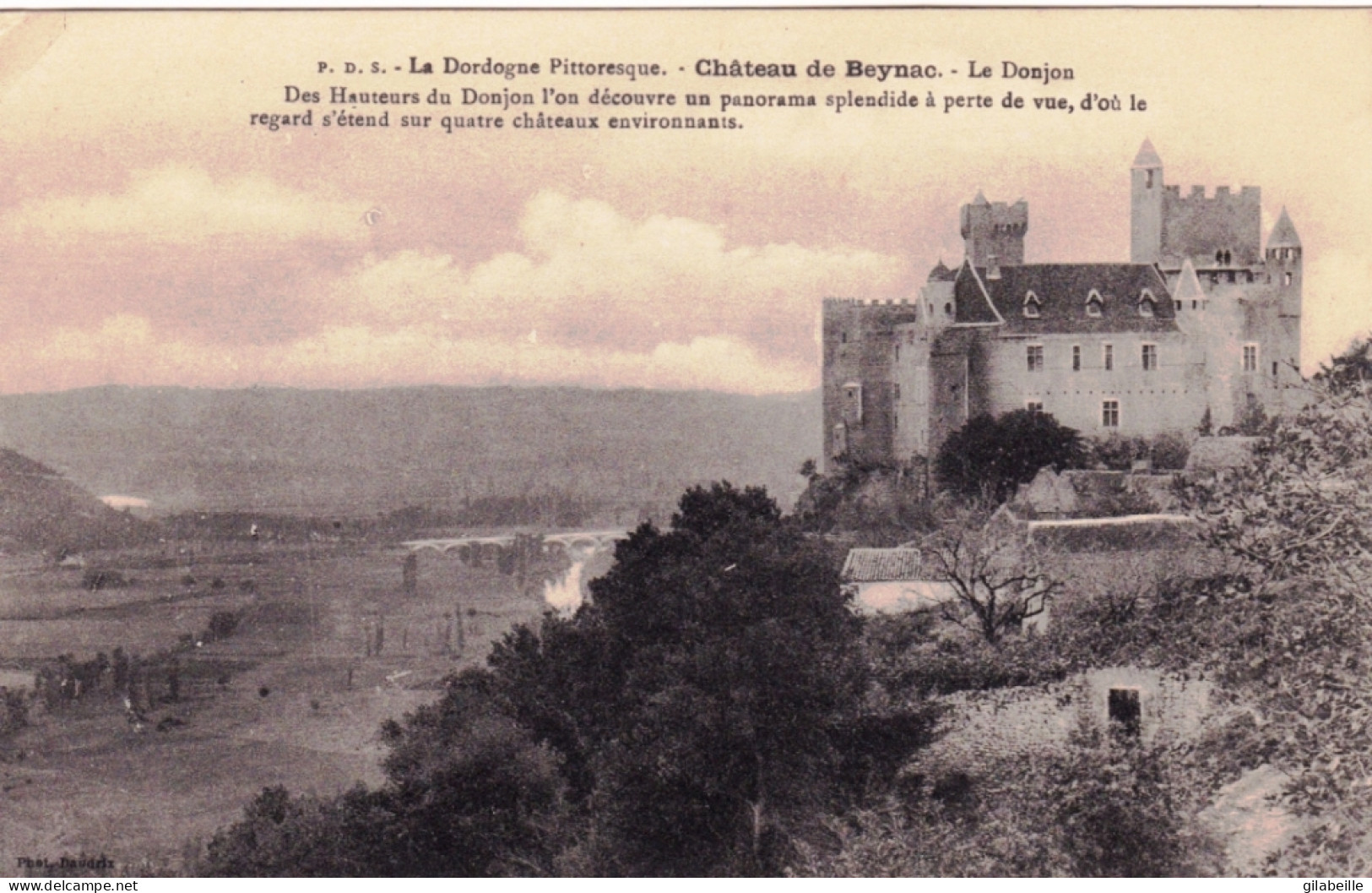 24 - Dordogne - Chateau De BEYNAC - Le Donjon - Andere & Zonder Classificatie