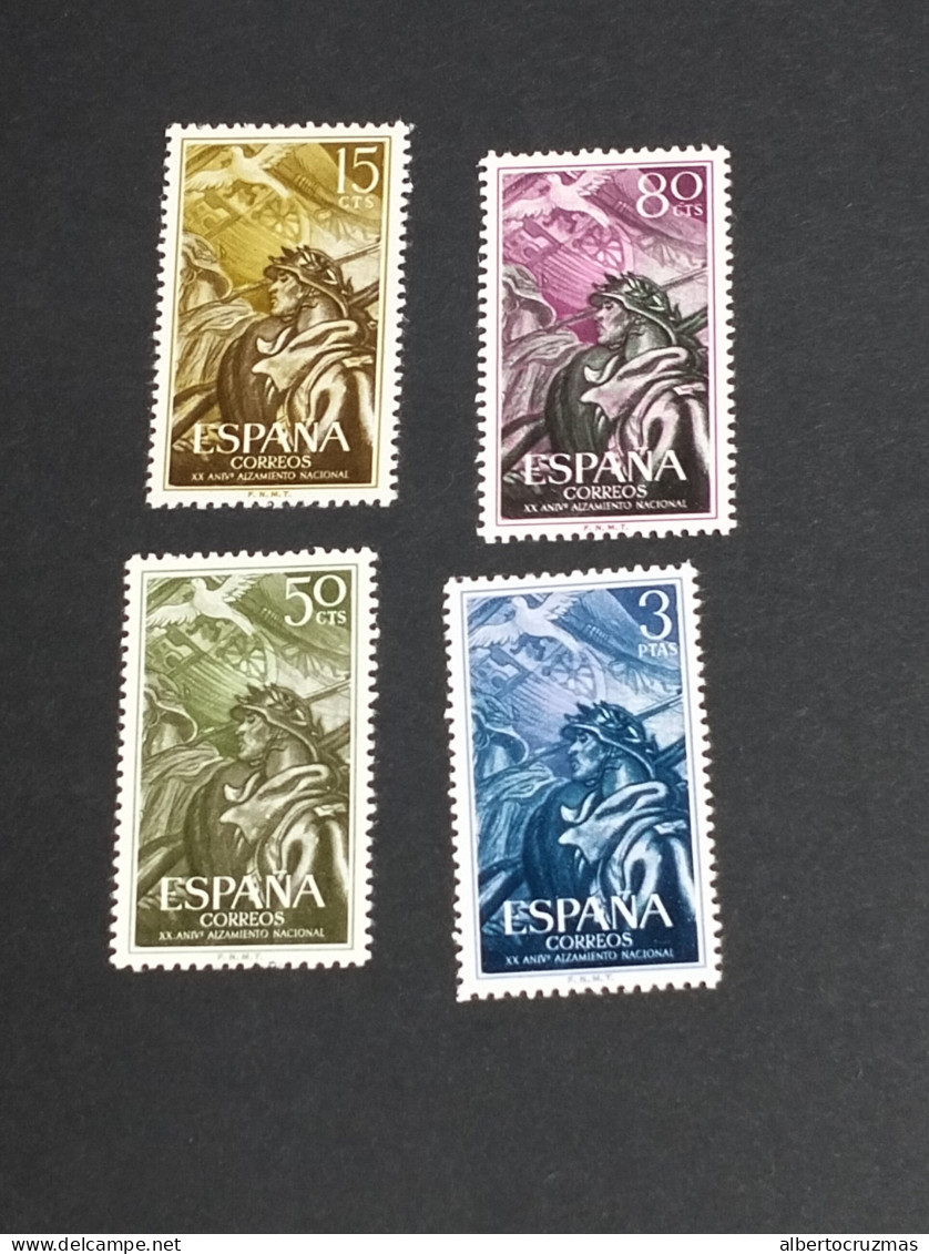 España SELLOS Aniversario Alzamiento Edifil 1187/0 SELLOS Año 1956 Sellos Nuevos*** MNH - Unused Stamps