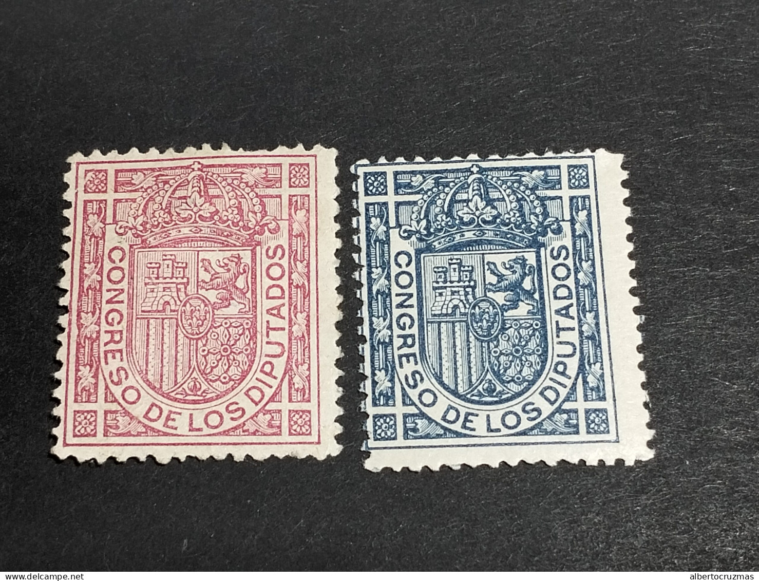 España SELLOS Escudo España Edifil 230/1 SELLOS Año 1896 Sellos Nuevos*/*** - Nuovi