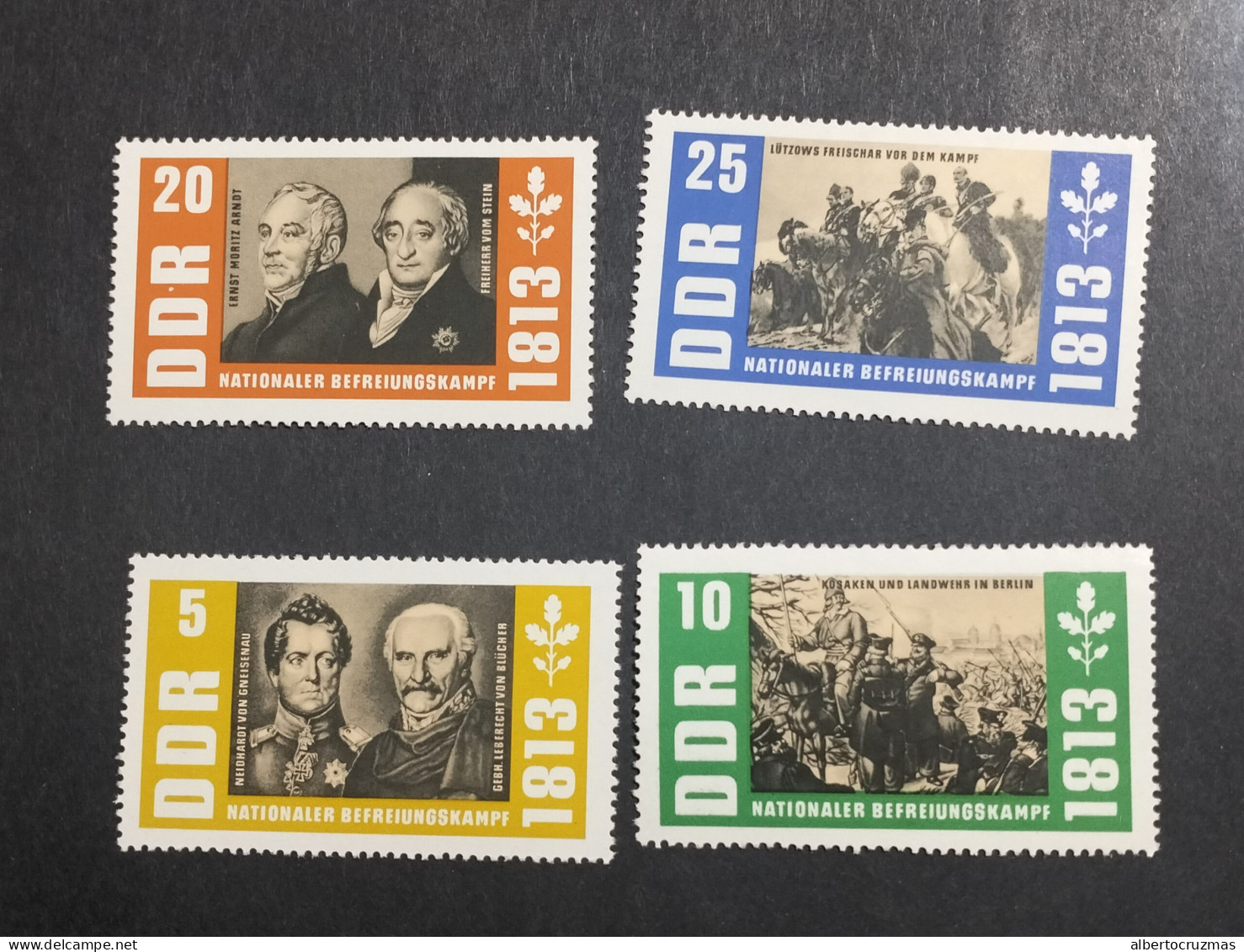Alemania DDR  SELLOS  Yvert 694/7 SELLOS Militar NUEVOS *** Año 1963 Chanela Serie Corta - Unused Stamps