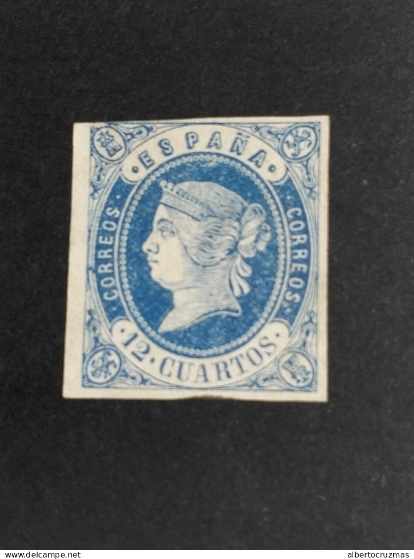 España  SELLOS  Edifil 59 Isabel II Año 1862 Sello Nuevos* Centraje Lujo - Unused Stamps