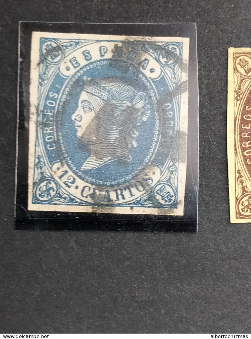 España Clasicos  Sellos Isabel II Año 1862 Edifil 59 Sellos Usados - Used Stamps