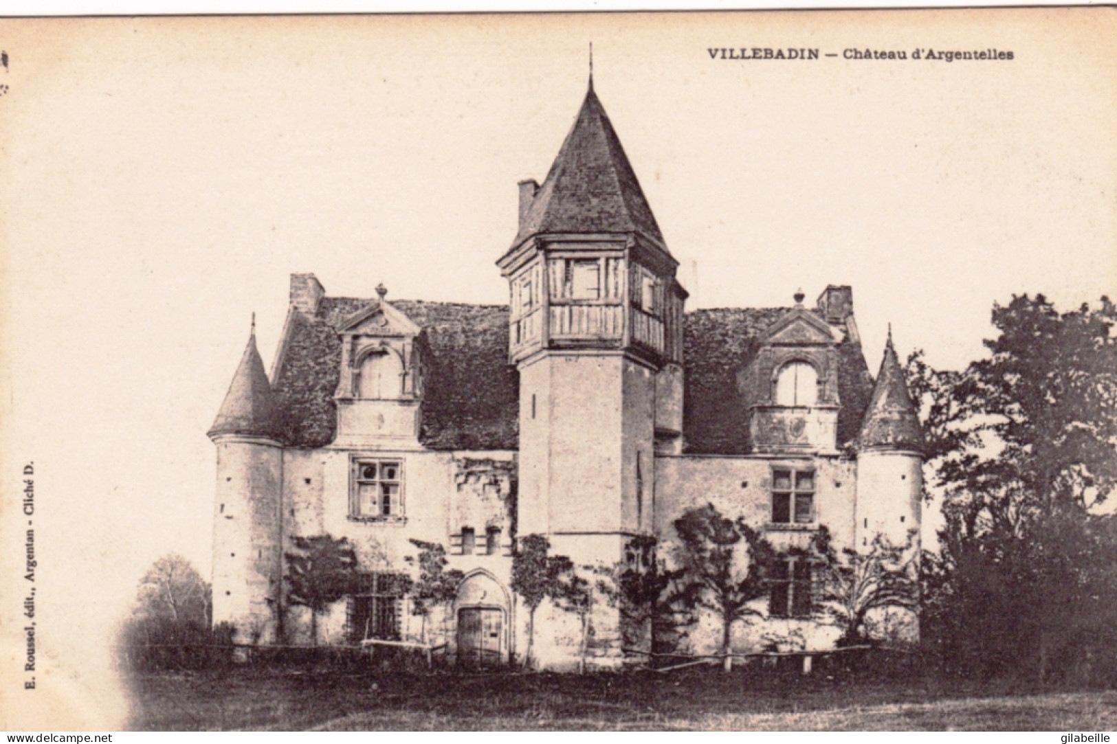 61 - Orne - VILLEBADIN - Chateau D'Argentelles - Other & Unclassified