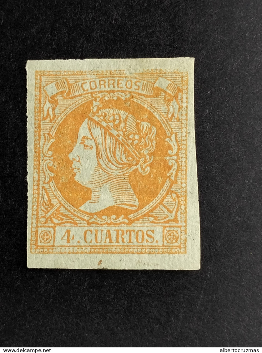 ESPAÑA SELLOS Isabel II  Año 1860 EDIFIL 52 SELLOS Nuevos *  LUJO - Unused Stamps