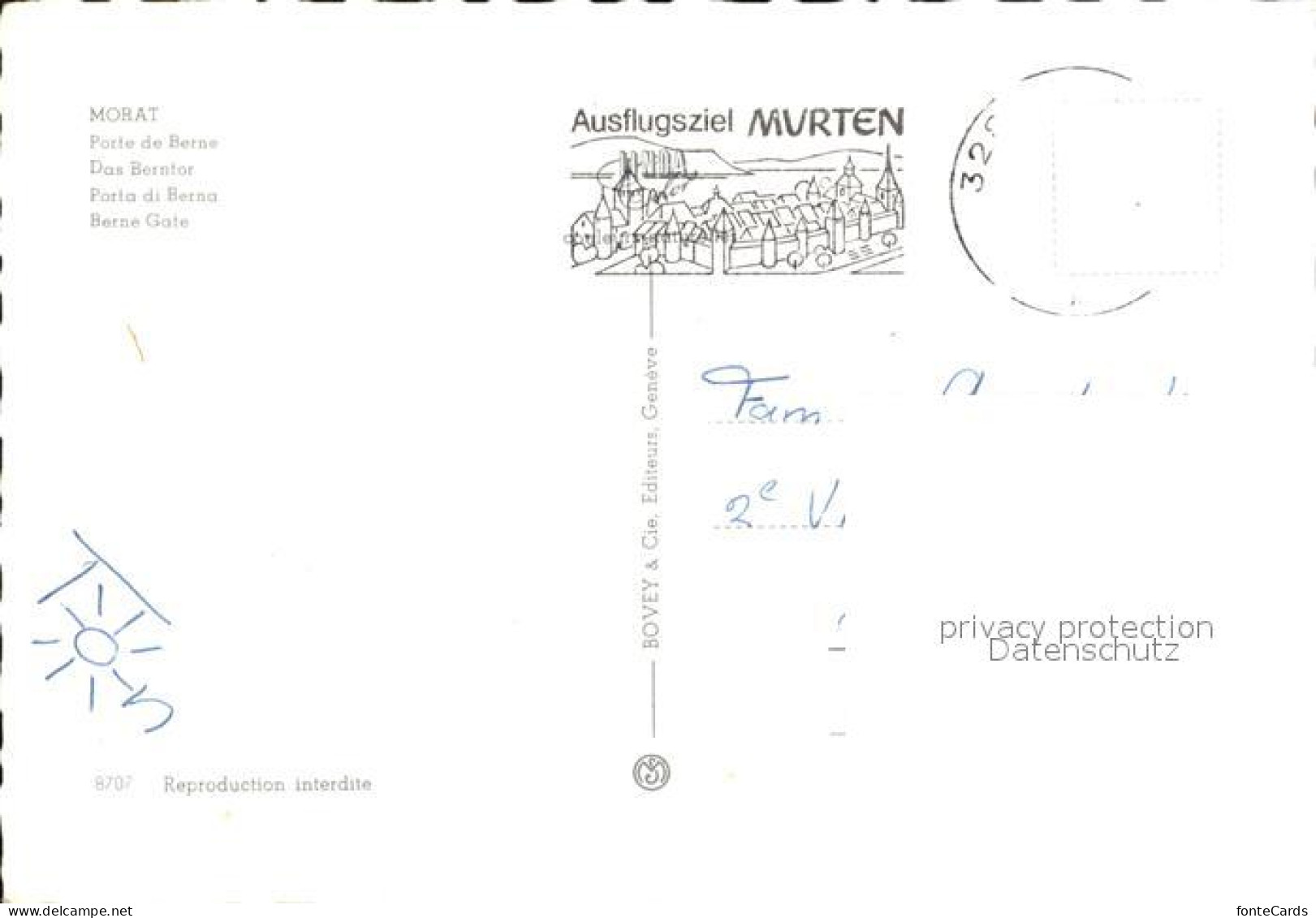 12421598 Morat Murten Berntor Murten - Other & Unclassified