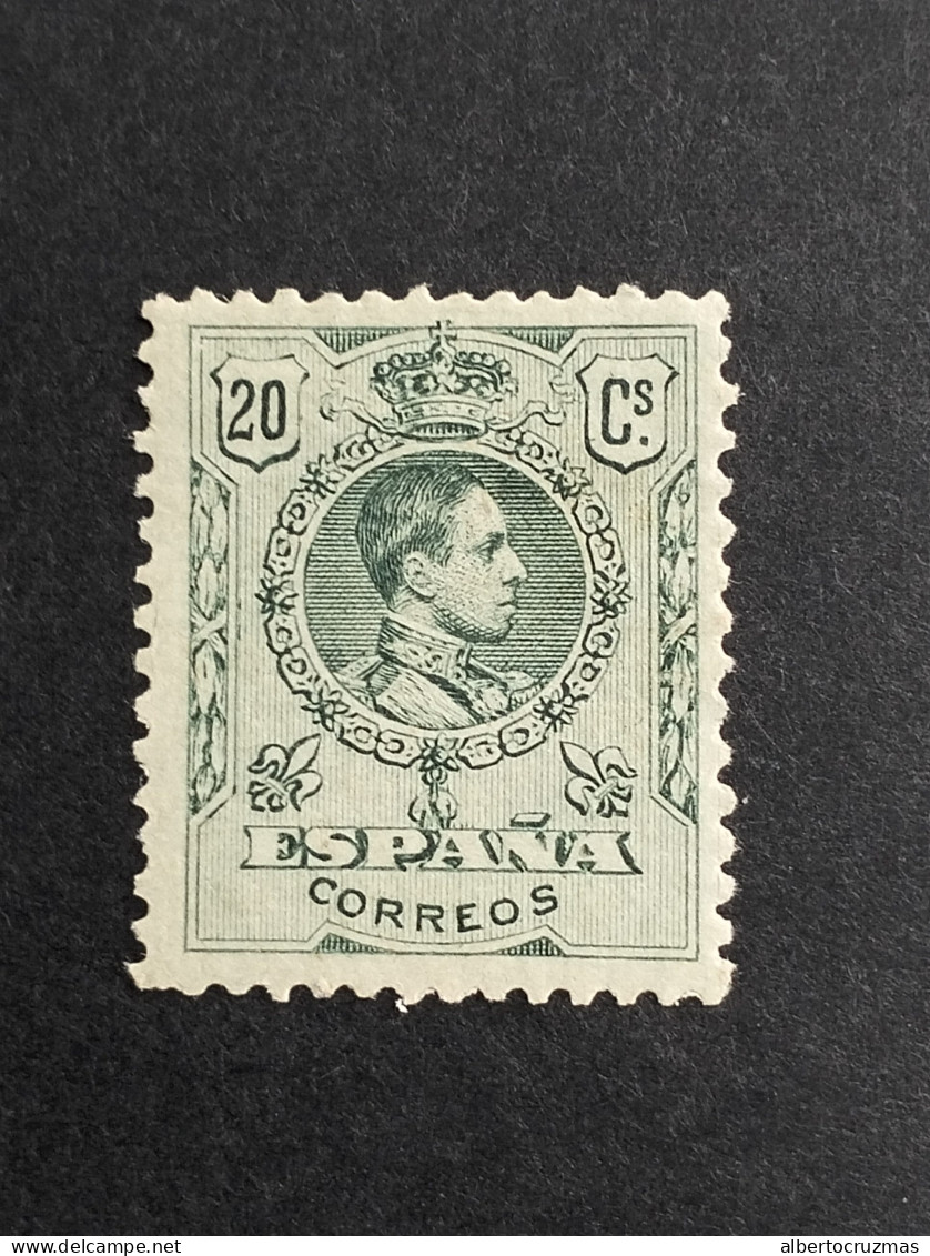 ESPAÑA SELLOS Alfonso XIII Medallon   Año 1909 EDIFIL 272 SELLOS Nuevos * - Unused Stamps