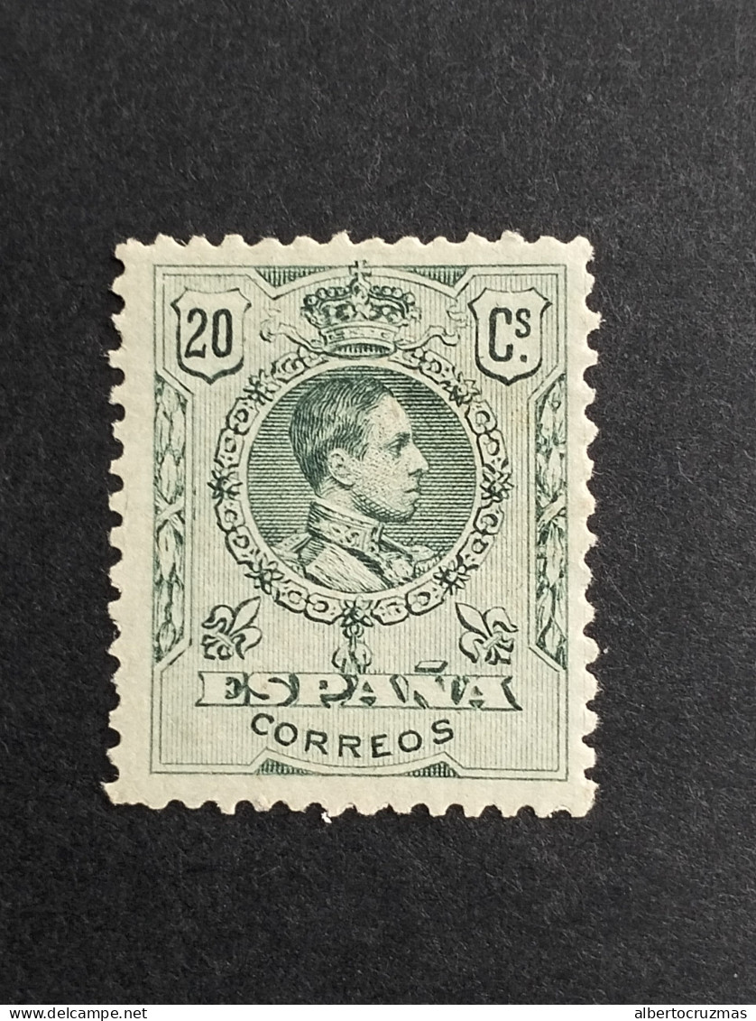 ESPAÑA SELLOS Alfonso XIII Medallon   Año 1909 EDIFIL 272 SELLOS Nuevos * - Nuovi