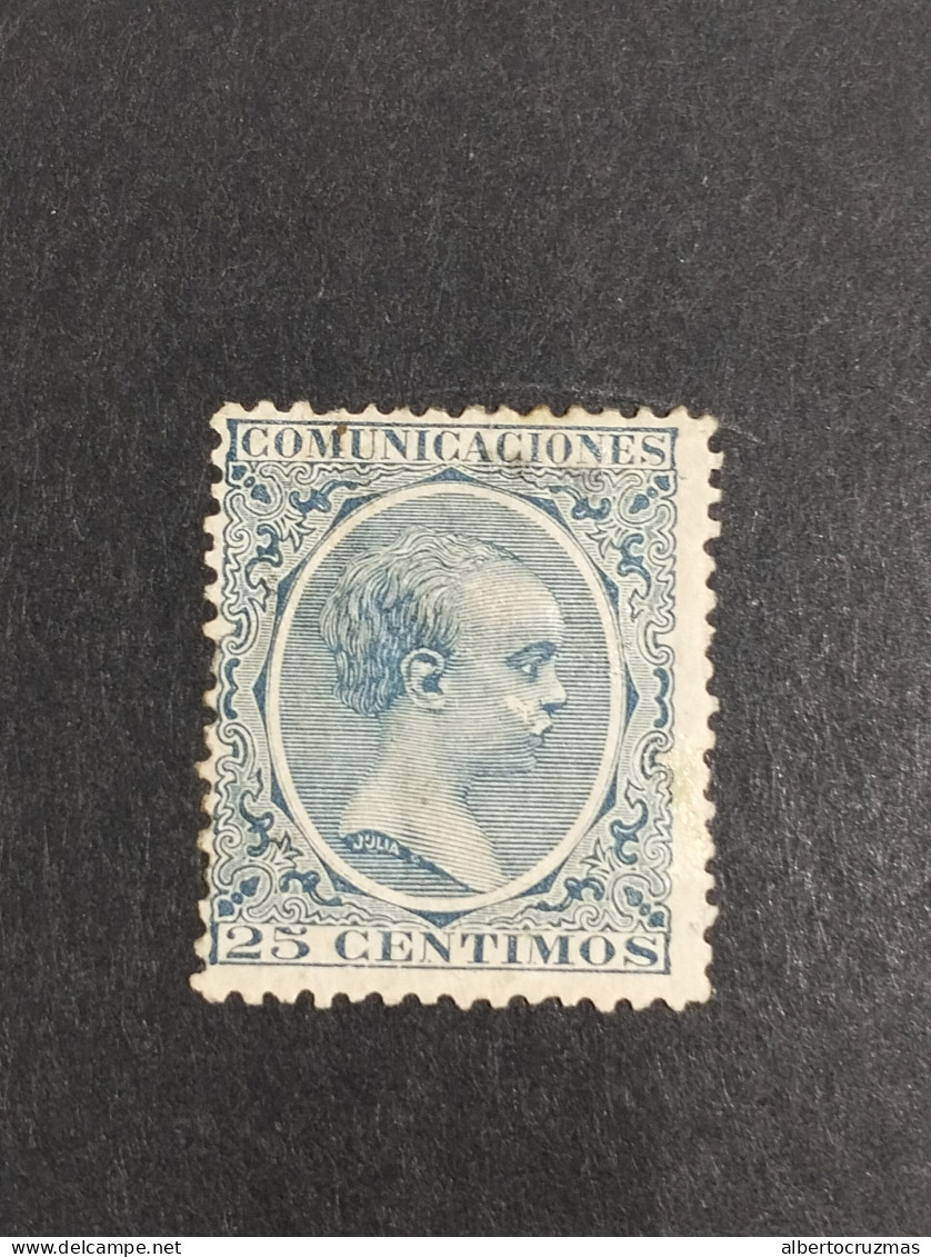 ESPAÑA SELLOS Alfonso XIII Pelon  EDIFIL 221 Año 1892 SELLOS Nuevos * - Unused Stamps