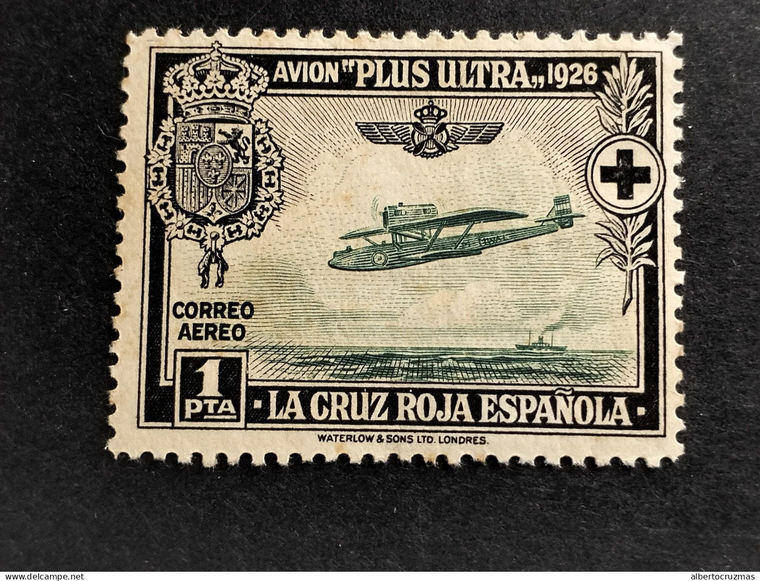 ESPAÑA SELLOS Cruz Roja Año 1926 EDIFIL 347 SELLOS Nuevos * Chanela - Ungebraucht