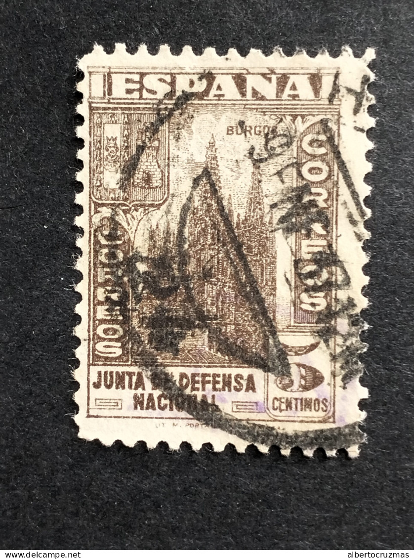 España Spain Sellos Guerra Civil Sellos Junta De Defensa Edifil 804  Sellos Usados - Used Stamps