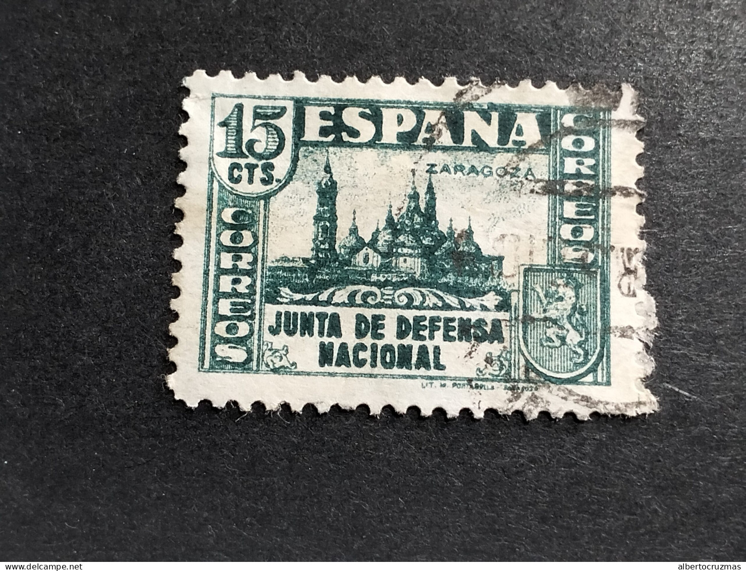 España Spain Sellos Guerra Civil Sellos Junta De Defensa Edifil 806  Sellos Usados - Used Stamps
