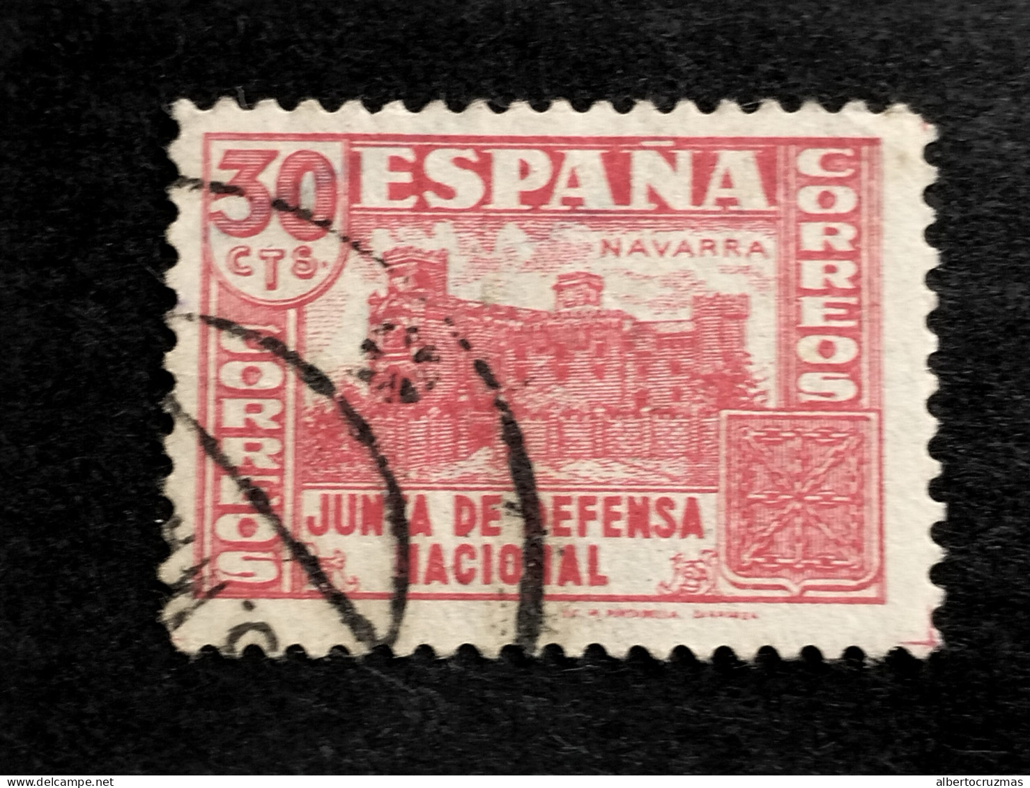 España Spain Sellos Guerra Civil Sellos Junta De Defensa Edifil 808A Sellos Usados  Sellos Usados - Used Stamps