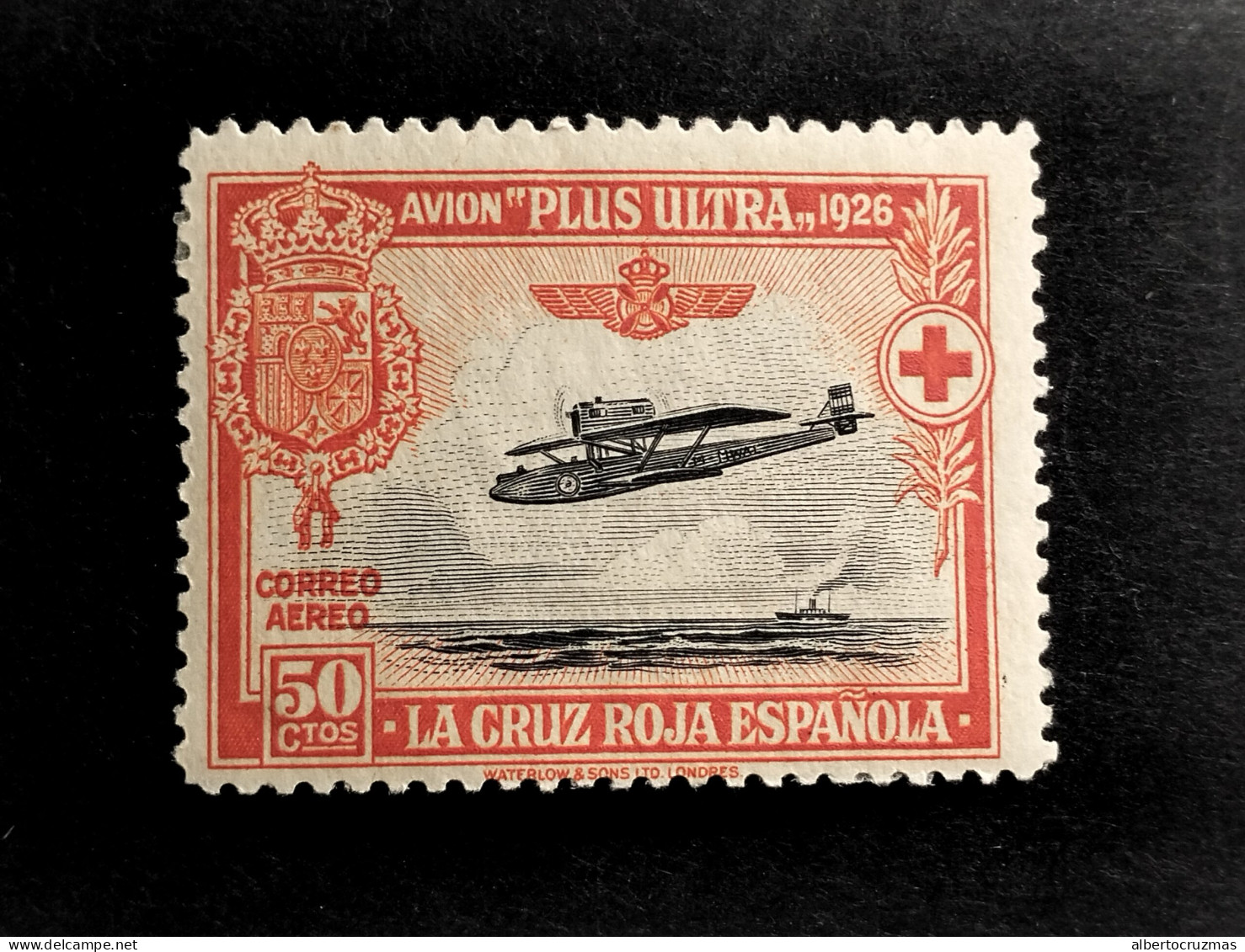 ESPAÑA SELLOS Cruz Roja Año 1926 EDIFIL 346 SELLOS Nuevos * Chanela  - Nuovi