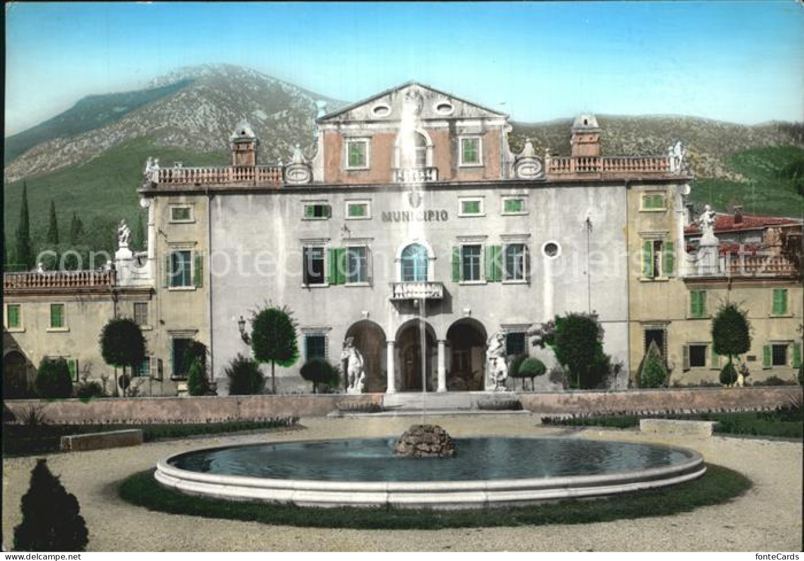 12421574 Caprino Veronese Palazzo Carlotti Villa Veneta Municipio Caprino - Andere & Zonder Classificatie