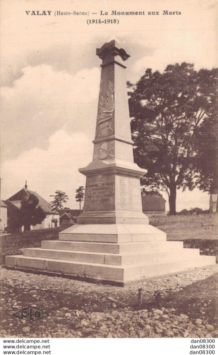 70 VALAY LE MONUMENT AUX MORTS - Kriegerdenkmal