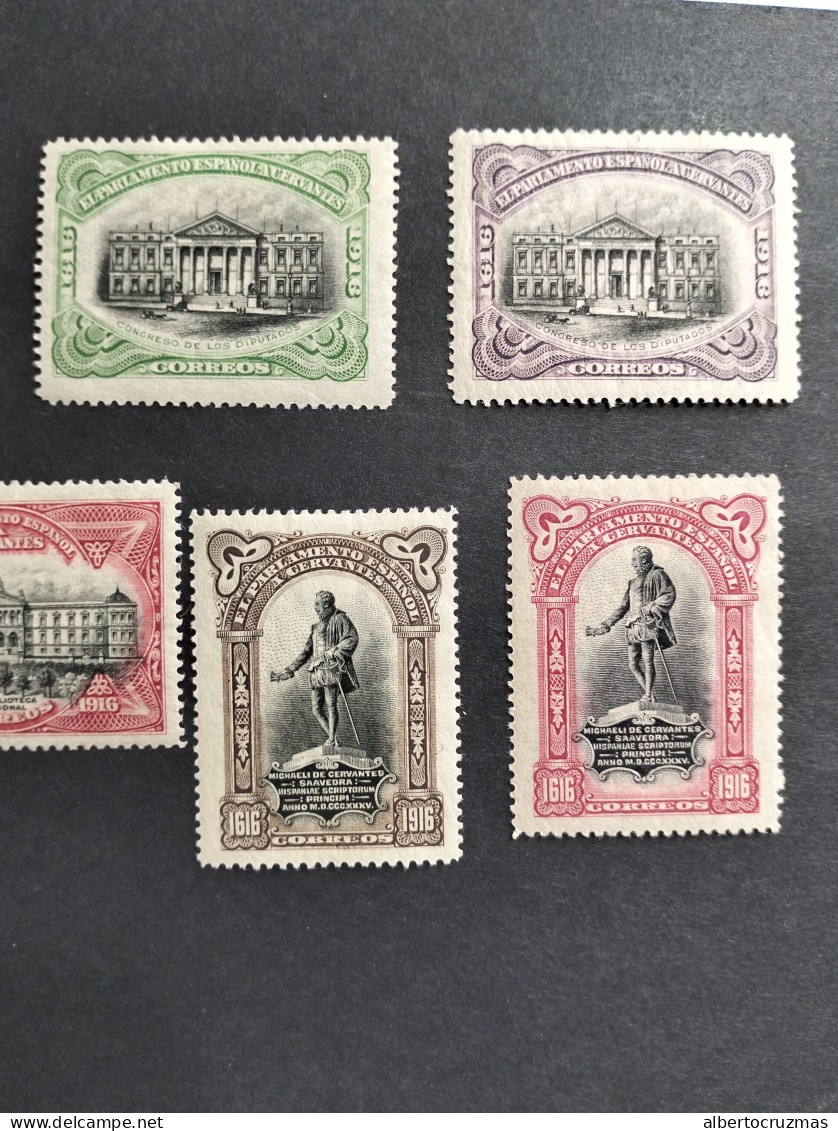 ESPAÑA SELLOS Cervantes EDIFIL FR 11/18 SELLOS NUEVOS * Chanela Serie Completa - Unused Stamps