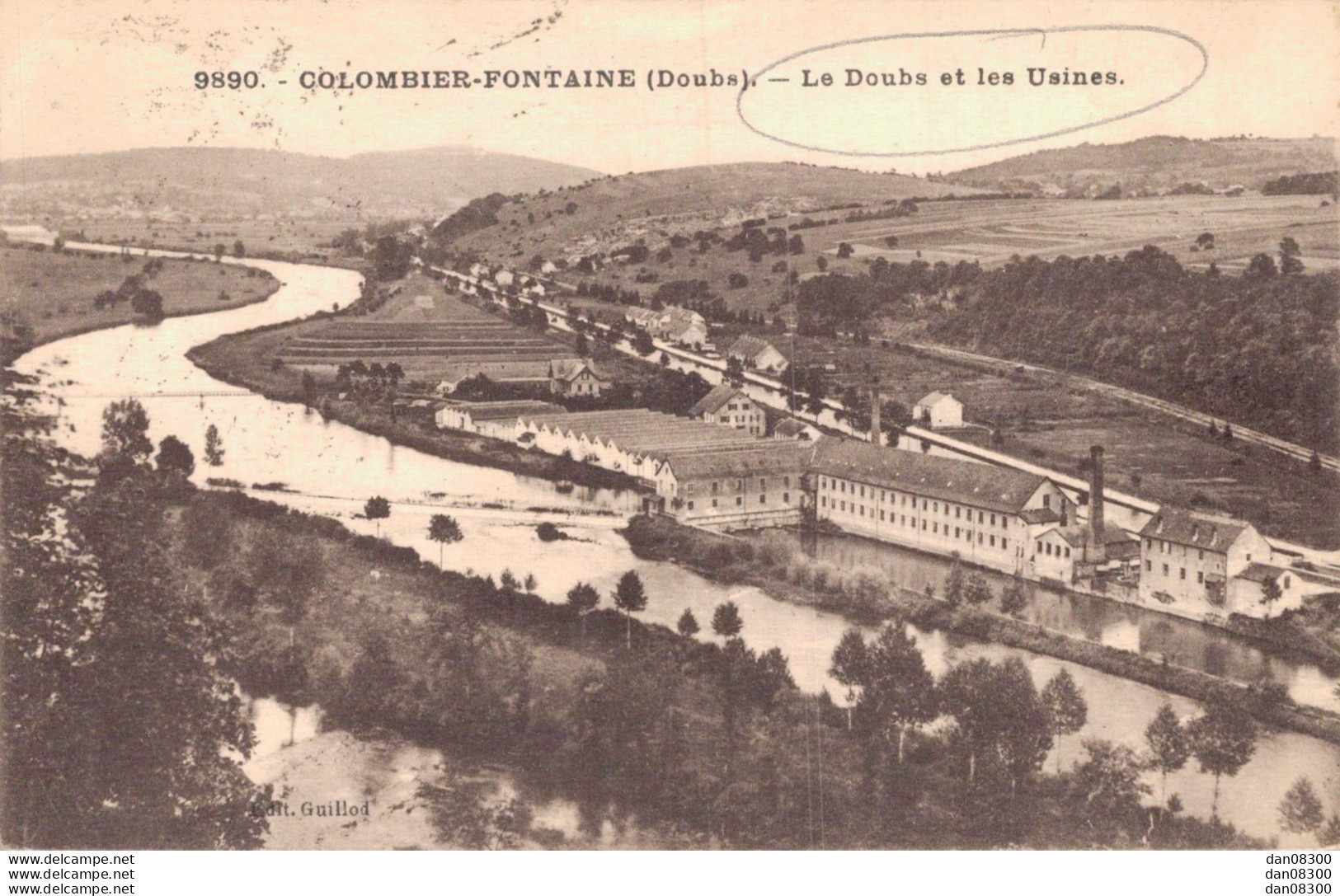 25 COLOMBIER FONTAINE LE DOUBS ET LES USINES - Autres & Non Classés