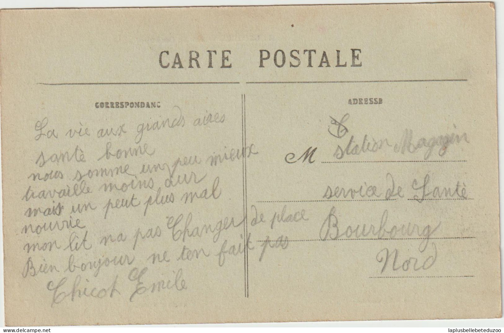 CPA - 59 - BOURBOURG - Rue De DUNKERQUE - Belle Animation -  Vers 1918 - Other & Unclassified