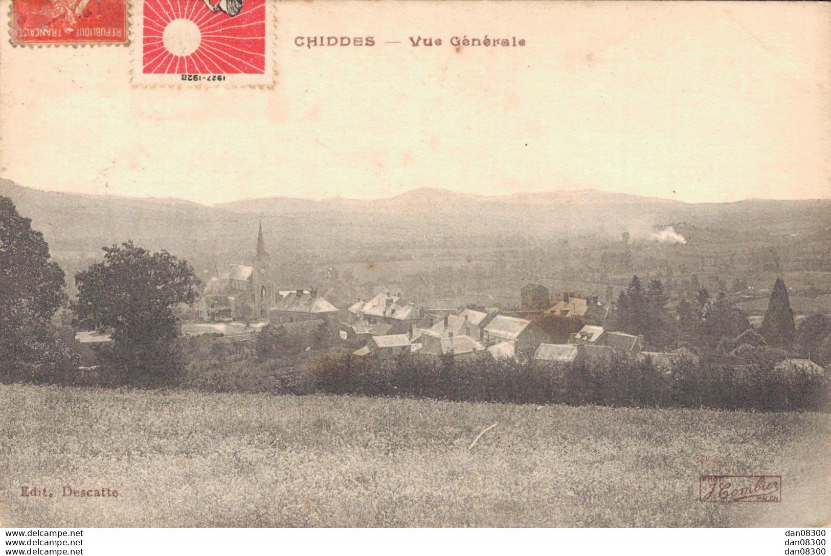 58 CHIDDES VUE GENERALE - Other & Unclassified