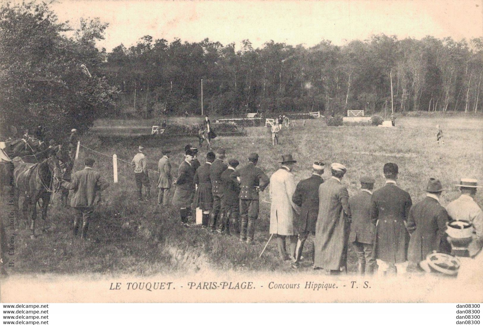 RARE  62 LE TOUQUET CONCOURS HIPPIQUE - Le Touquet